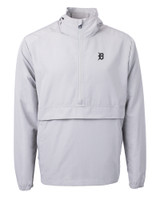 Detroit Tigers Mono Cutter & Buck Charter Eco Recycled Mens Anorak Jacket POL_MANN_HG 1