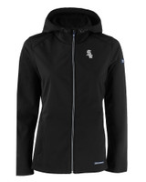 Chicago White Sox Mono Cutter & Buck Evoke Eco Softshell Recycled Full Zip Womens Jacket BL_MANN_HG 1