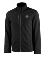 Houston Astro Mono Cutter & Buck Evoke Eco Softshell Recycled Full Zip Mens Jacket BL_MANN_HG 1