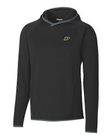 Purdue Boilermakers Cutter & Buck Mens Traverse Hoodie Black Mannequin