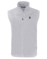 Detroit Tigers Mono Cutter & Buck Charter Eco Recycled Mens Full-Zip Vest POL_MANN_HG 1