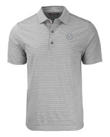 Washington Nationals Mono Cutter & Buck Forge Eco Heather Stripe Stretch Recycled Mens Polo EGH_MANN_HG 1