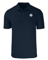 Milwaukee Brewers Mono Cutter & Buck Forge Eco Stretch Recycled Mens Polo NVBU_MANN_HG 1