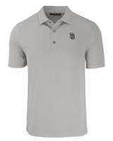 San Diego Padres Mono Cutter & Buck Forge Eco Stretch Recycled Mens Polo POL_MANN_HG 1