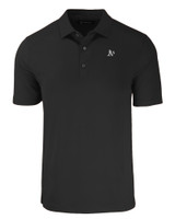 Oakland Athletics Mono Cutter & Buck Forge Eco Stretch Recycled Mens Polo BL_MANN_HG 1