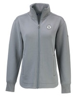 Milwaukee Brewers Mono Cutter & Buck Roam Eco Full Zip Recycled Womens Jacket EG_MANN_HG 1