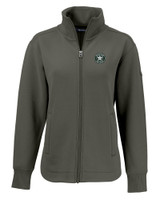 Houston Astro Mono Cutter & Buck Roam Eco Full Zip Recycled Womens Jacket PLO_MANN_HG 1