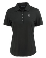 Kansas City Royals Mono Cutter & Buck Coastline Epic Comfort Eco Recycled Womens Polo BL_MANN_HG 1