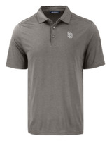 San Diego Padres Mono Cutter & Buck Coastline Epic Comfort Eco Recycled Mens Polo EG_MANN_HG 1