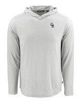 Colorado Rockies Mono Cutter & Buck Coastline Epic Comfort Eco Recycled Mens Hooded Shirt CNC_MANN_HG 1