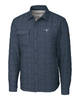 Toronto Blue Jays Mono Cutter & Buck Rainier PrimaLoft® Mens Eco Insulated Quilted Shirt Jacket ANM_MANN_HG 1