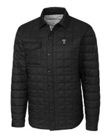 Texas Rangers Mono Cutter & Buck Rainier PrimaLoft® Mens Eco Insulated Quilted Shirt Jacket BL_MANN_HG 1