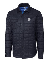 Milwaukee Brewers Mono Cutter & Buck Rainier PrimaLoft® Mens Eco Insulated Quilted Shirt Jacket DN_MANN_HG 1