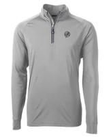 New York Yankees Mono Cutter & Buck Adapt Eco Knit Stretch Recycled Mens Big and Tall Quarter Zip Pullover POL_MANN_HG 1