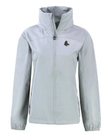 Boston Red Sox Mono Cutter & Buck Charter Eco Recycled Womens Full-Zip Jacket POL_MANN_HG 1