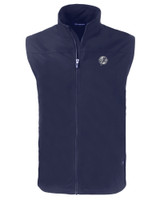 New York Yankees Mono Cutter & Buck Charter Eco Full-Zip Mens Big & Tall Vest NVBU_MANN_HG 1