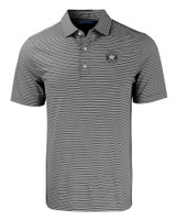 Houston Astro Mono Cutter & Buck Forge Eco Double Stripe Stretch Recycled Mens Big &Tall Polo BLWH_MANN_HG 1