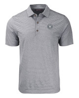 Houston Astro Mono Cutter & Buck Forge Eco Heather Stripe Stretch Recycled Mens Big & Tall Polo BLH_MANN_HG 1