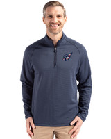 Arizona Cardinals Americana Cutter & Buck Peshastin Fleece Recycled Mens Half Zip Pullover NVH_PRO_HG 