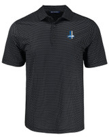 Detroit Lions Historic Ӱֱ; Buck Pike Eco Shadow Check Print Recycled Mens Polo BL_MANN_HG 1