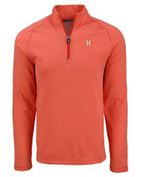 Houston Astros Cutter & Buck Peshastin Eco Fleece Recycled Mens Half Zip Pullover CGH_MANN_HG 1
