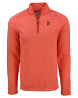 San Francisco Giants Cutter & Buck Peshastin Eco Fleece Recycled Mens Half Zip Pullover CGH_MANN_HG 1