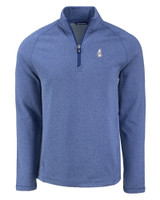 Chicago Cubs Cooperstown Cutter & Buck Peshastin Eco Fleece Recycled Mens Half Zip Pullover TBH_MANN_HG 1