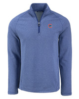 Chicago Cubs Cutter & Buck Peshastin Eco Fleece Recycled Mens Half Zip Pullover TBH_MANN_HG 1