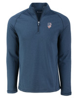 San Francisco Giants Stars & Stripes Cutter & Buck Peshastin Eco Fleece Recycled Mens Half Zip Pullover NVH_MANN_HG 1