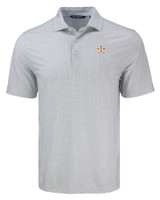 Houston Astros Cutter & Buck Pike Eco Diamond Dot Print Recycled Mens Big & Tall Polo POL_MANN_HG 1