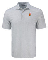San Francisco Giants Cutter & Buck Pike Eco Diamond Dot Print Recycled Mens Polo POL_MANN_HG 1