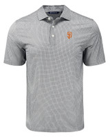 San Francisco Giants City Connect Cutter & Buck Pike Eco Diamond Dot Print Recycled Mens Polo BL_MANN_HG 1