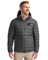 Houston Texans NFL Helmet Cutter & Buck Mission Ridge Repreve® Eco Insulated Mens Puffer Jacket Elemental Grey Front