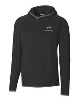 Virginia Tech Hokies Cutter & Buck Mens Traverse Hoodie Black Mannequin