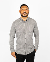 Big & Tall Versatech Multi Check Shirt 1