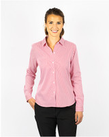 Ladies' Versatech Pinstripe Shirt 1