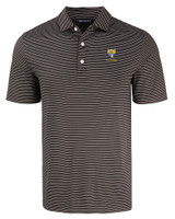 Fort Valley State Wildcats Cutter & Buck Forge Eco Fine Line Stripe Stretch  Recycled Mens Polo BLWH_MANN_HG 