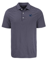 Penn State Nittany Lions Cutter & Buck Forge Eco Fine Line Stripe Stretch  Recycled Mens Polo NVBW_MANN_HG 
