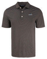 Providence Friars Cutter & Buck Forge Eco Fine Line Stripe Stretch  Recycled Mens Polo BLWH_MANN_HG 