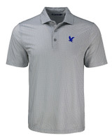 Embry-Riddle Eagles Cutter & Buck Pike Eco Shadow Check Print Recycled Mens Big & Tall Polo POL_MANN_HG 