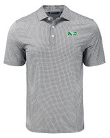 North Dakota Cutter & Buck Pike Eco Diamond Dot Print Recycled Mens Big & Tall Polo BL_MANN_HG 