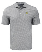 Cal Poly Mustangs Cutter & Buck Pike Eco Diamond Dot Print Recycled Mens Big & Tall Polo BL_MANN_HG 