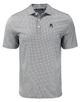 Portland State Vikings College Vault Cutter & Buck Pike Eco Diamond Dot Print Recycled Mens Big & Tall Polo BL_MANN_HG 