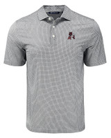 Arkansas Razorbacks College Vault Cutter & Buck Pike Eco Diamond Dot Print Recycled Mens Big & Tall Polo BL_MANN_HG 