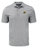 Baldwin Wallace Yellow Jackets Cutter & Buck Pike Eco Diamond Dot Print Recycled Mens Big & Tall Polo BL_MANN_HG 