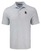 Round Rock Express Cutter & Buck Pike Eco Diamond Dot Print Recycled Mens Big & Tall Polo POL_MANN_HG 1
