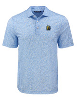 FIU Panthers College Vault Cutter & Buck Pike Eco Flora Print Recycled Mens Big & Tall Polo ALS_MANN_HG 