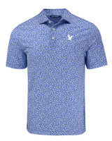 Embry-Riddle Eagles Cutter & Buck Pike Eco Flora Print Recycled Mens Big & Tall Polo CEN_MANN_HG 