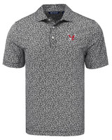 Eastern Washington Eagles Cutter & Buck Pike Eco Flora Print Recycled Mens Big & Tall Polo BL_MANN_HG 