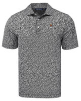 Harvard Crimson Cutter & Buck Pike Eco Flora Print Recycled Mens Big & Tall Polo BL_MANN_HG 